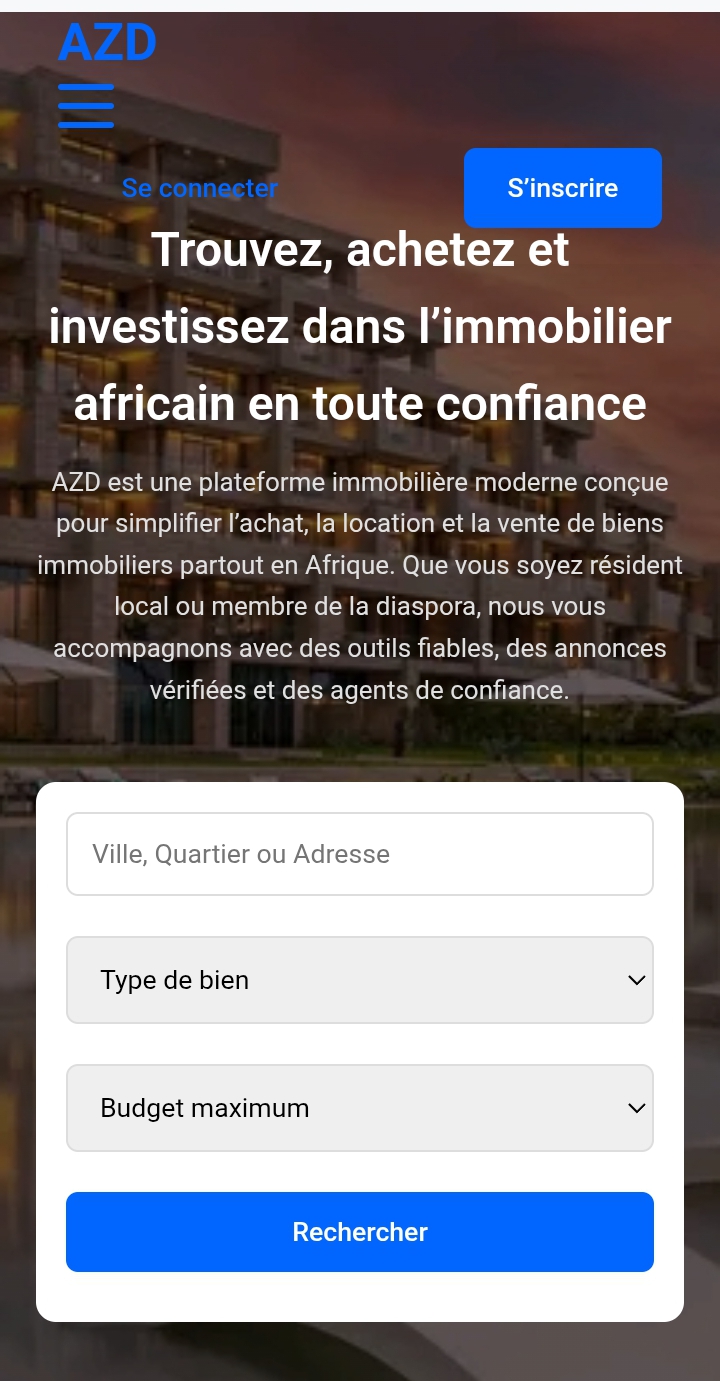 Projet immobilier